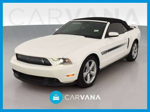2011 Ford Mustang GT Premium Convertible 2D Convertible White for sale in Long Beach, CA