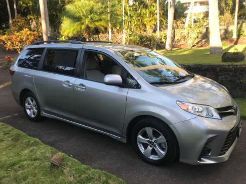 2019 Toyota Sienna 8 seater minivan for RENT on TURO, 180-205/day for sale in Kailua-Kona, HI