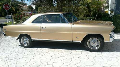 1967 Nova II, S/S - cars & trucks - by owner - vehicle automotive sale for sale in Fort Myers, FL