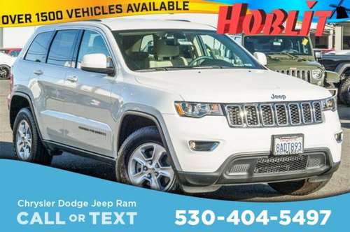 2017 Jeep Grand Cherokee Laredo - cars & trucks - by dealer -... for sale in Woodland, CA