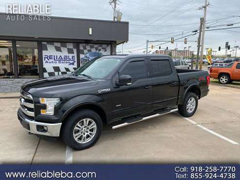 2015 Ford F-150 4WD SuperCrew 139 Lariat - - by dealer for sale in Broken Arrow, OK