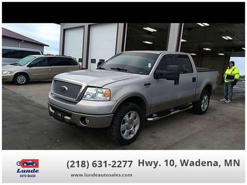 2006 Ford F150 SuperCrew Cab - Financing Available! - cars & trucks... for sale in Wadena, MN