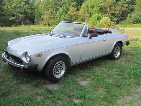 1979 Fiat Spider 2000 Convertible for sale in Washington, ME
