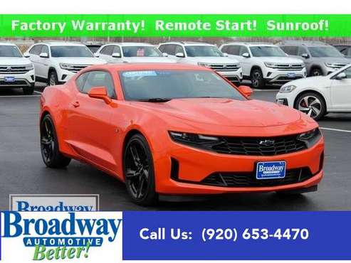 2019 Chevrolet Camaro coupe 1LT - Chevrolet Crush - cars & trucks -... for sale in Green Bay, WI