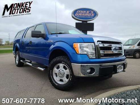 2013 Ford F-150 XLT 4x4 4dr SuperCrew Styleside 5 5 ft SB - cars & for sale in Faribault, MN
