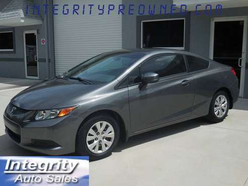 2012 HONDA CIVIC LX COUPE LOW MILES FLAWLESS CAR!!! - cars & trucks... for sale in Port Orange, FL