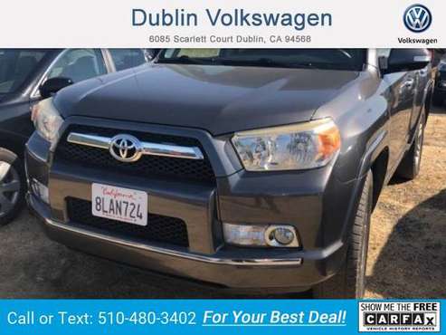 2011 Toyota 4Runner Limited suv Magnetic Gray Metallic for sale in Dublin, CA