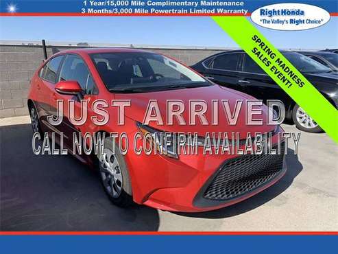 Used 2020 Toyota Corolla LE/7, 918 below Retail! for sale in Scottsdale, AZ
