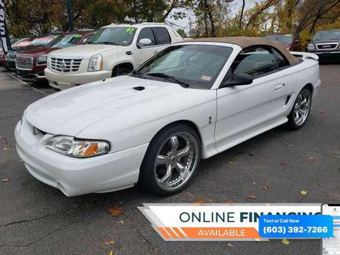 1997 Ford Mustang SVT Cobra Base 2dr Convertible - Call/Text - cars... for sale in Manchester, VT