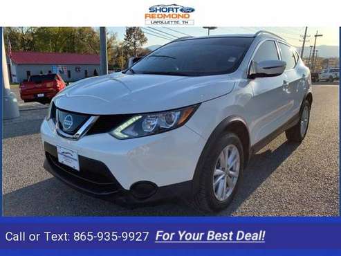 2018 Nissan Rogue Sport SV suv Pearl White - cars & trucks - by... for sale in LaFollette, TN