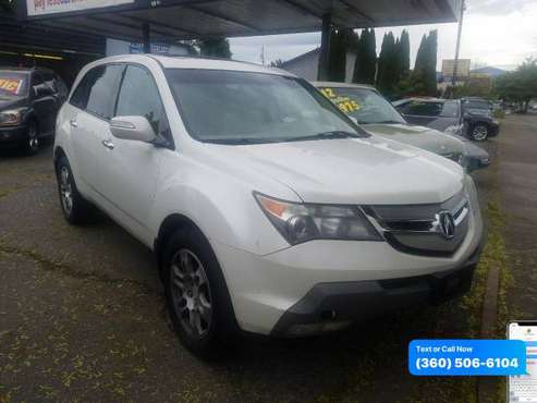 2008 Acura MDX SH AWD w/Tech w/RES 4dr SUV w/Technology and... for sale in Mount Vernon, WA