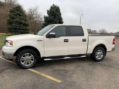 2008 Ford F-150 F150 F 150 Lariat 4x4 4dr SuperCrew Styleside 5.5... for sale in Ponca, SD