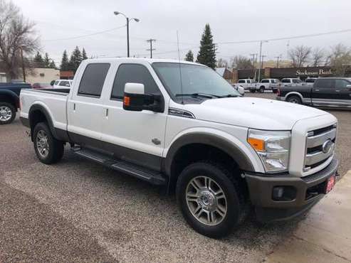 2015 FORD F350 KING RANCH - - by dealer - vehicle for sale in Conrad, MT