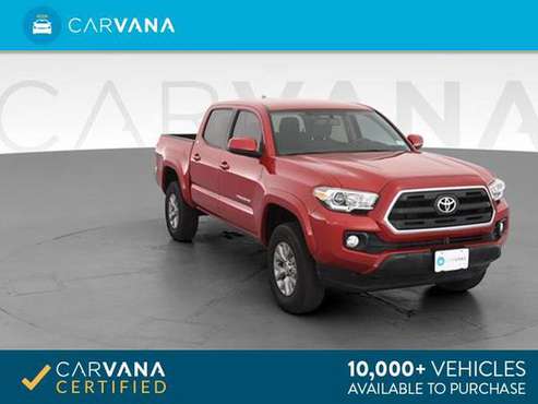 2016 Toyota Tacoma Double Cab SR5 Pickup 4D 5 ft pickup Red - FINANCE for sale in Montgomery, AL