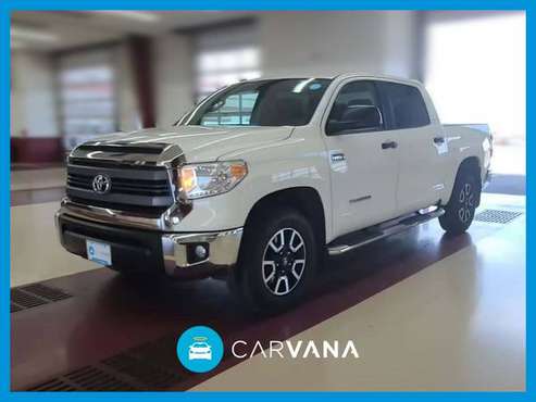 2015 Toyota Tundra CrewMax SR5 Pickup 4D 5 1/2 ft pickup White for sale in NEWARK, NY
