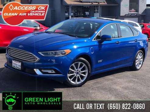 2017 Ford Fusion Energi with only 24,587 Miles-peninsula - cars &... for sale in Daly City, CA