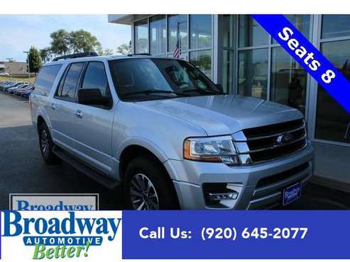 2016 Ford Expedition EL SUV XLT - Ford Ingot Silver Metallic - cars... for sale in Green Bay, WI