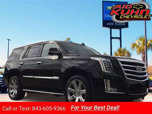 2020 Caddy Cadillac Escalade Luxury suv Black - - by for sale in Little River, SC