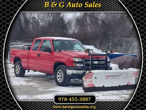 2006 Chevrolet Silverado 1500 LS Ext Cab 4WD ( 6 MONTHS WARRANTY ) for sale in North Chelmsford, MA