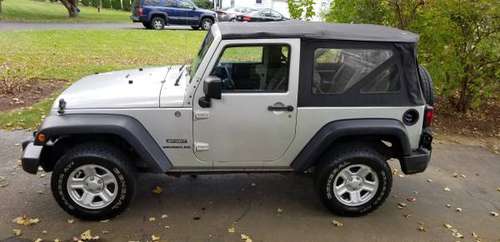 2010 Jeep Wrangler Sport 4WD with 6 speed Manual - cars & trucks -... for sale in North Branford , CT