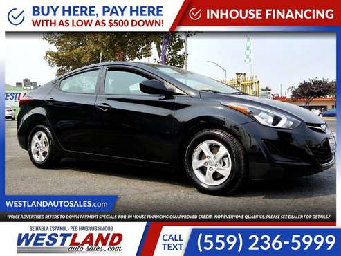 2015 Hyundai Elantra SESedan 6A 6 A 6-A PRICED TO SELL! - cars & for sale in Fresno, CA