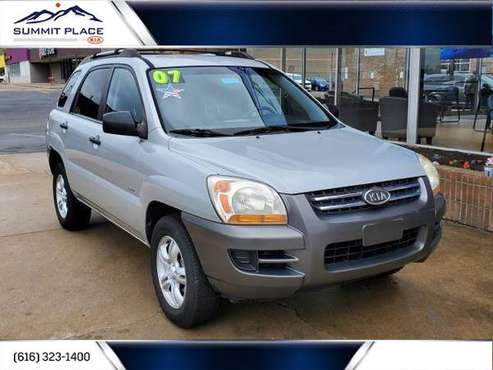 2007 Kia Sportage Silver Save Today - BUY NOW! for sale in Grand Rapids, MI