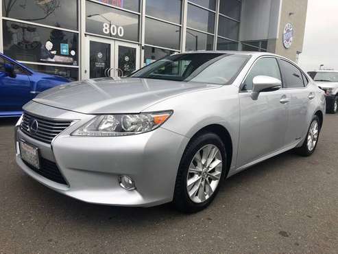 2014 Lexus ES300h Hybrid Automatic Silver/Black Leather Navigation for sale in SF bay area, CA