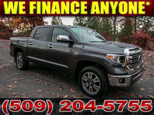 2018 Toyota Tundra Platinum 1794 V8 4x4 Only 5400 miles + Many Used... for sale in Spokane, WA