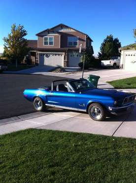 1968 Mustang Convertible - cars & trucks - by owner - vehicle... for sale in Sparks, CA