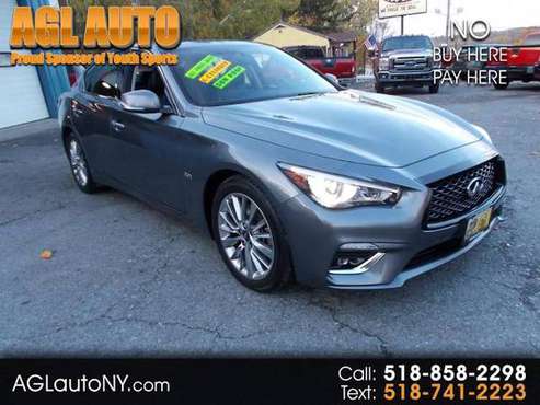 2018 Infiniti Q50 3.0t LUXE AWD - cars & trucks - by dealer -... for sale in Cohoes, VT