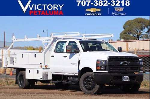 Chevy 5500 Medium duty Contractor body - cars & trucks - by dealer -... for sale in Petaluma , CA