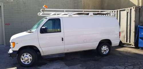 2001 FORD E250 ECONOLINE CARGO VAN - cars & trucks - by owner -... for sale in Canoga Park, CA
