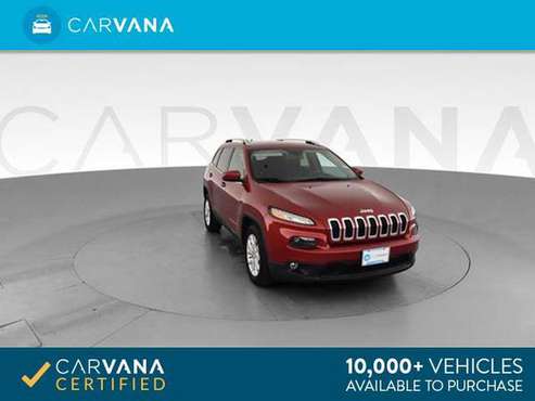 2017 Jeep Cherokee Latitude Sport Utility 4D suv Red - FINANCE ONLINE for sale in Knoxville, TN