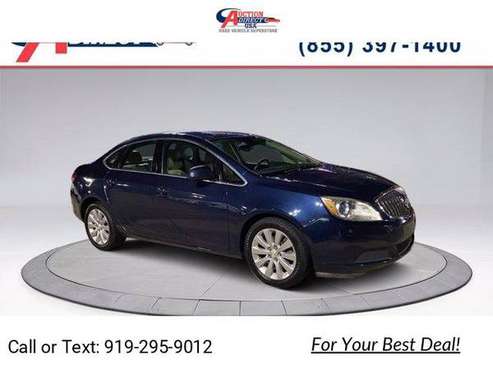 2015 Buick Verano Base hatchback Blue - cars & trucks - by dealer -... for sale in Raleigh, NC
