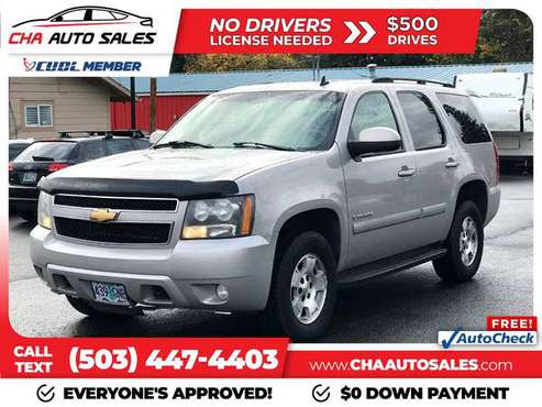 2007 Chevrolet Tahoe LT FOR ONLY ! - cars & trucks - by dealer -... for sale in Milwaukie, OR
