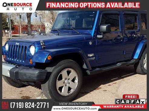 2010 Jeep Wrangler Unlimited Sahara FOR ONLY 361/mo! - cars & for sale in Colorado Springs, CO