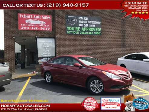 2014 HYUNDAI SONATA GLS $500-$1000 MINIMUM DOWN PAYMENT!! CALL OR... for sale in Hobart, IL