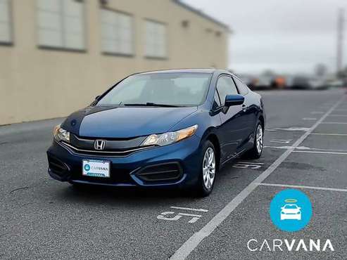 2014 Honda Civic LX Coupe 2D coupe Blue - FINANCE ONLINE - cars &... for sale in Miami, FL