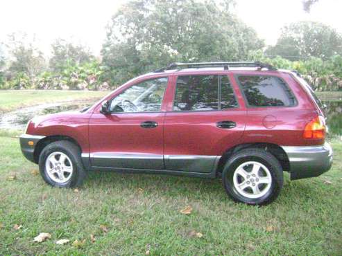 2001 HYUNDAI SANTA FE, 4CLY, AUTO, A/C, PS, PB, PW, PDL, LOADED -... for sale in Odessa, FL