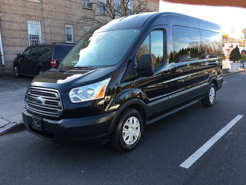 2018 Ford Transit Van 350 XLT 15 passenger medium roof one owner -... for sale in Brooklyn, NY