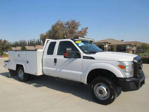 2012 FORD F350 SUPER DUTY SUPER CAB UTILITY BODY 4WD 162 W.B - cars... for sale in Oakdale, CA