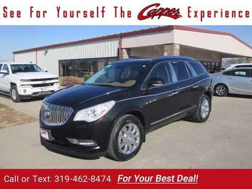 2014 Buick Enclave Premium suv Black - cars & trucks - by dealer -... for sale in Marengo, IA