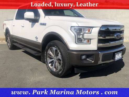 2017 Ford F-150 4x4 4WD F150 Truck King Ranch Crew Cab for sale in Redding, CA