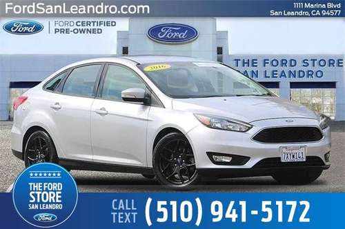 *2016* *Ford* *Focus* *SE* - cars & trucks - by dealer - vehicle... for sale in San Leandro, CA