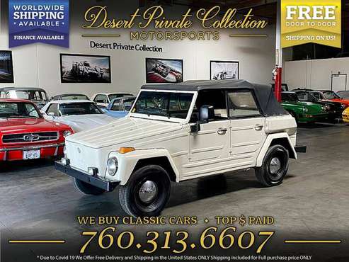 PRICE BREAK on this 1973 Volkswagen Thing Type 181 Convertible -... for sale in Palm Desert , CA