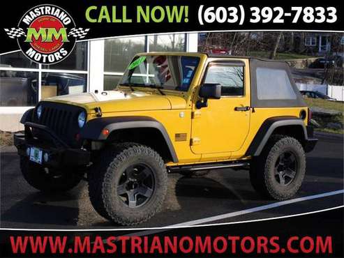 2011 Jeep Wrangler LIFTED 6-SPEED MANUAL 4WD SPORT ONLY 59,173 MILES... for sale in Salem, NH