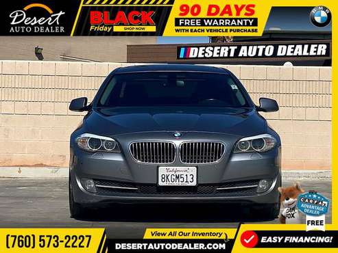 2011 BMW 528i CLEAN CARFAX Sedan FOR SALE. Trades Welcome! - cars &... for sale in Palm Desert , CA