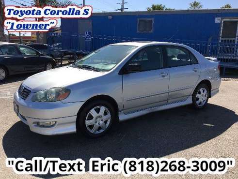 2005 Toyota Corolla S *Only 1 owner* *sedan* *Toyota* *gas saver* for sale in Van Nuys, CA