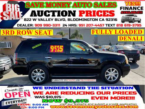 2007 GMC YUKON DENALI>FULLY LOADED>CALL 24HR - cars & trucks - by... for sale in BLOOMINGTON, CA