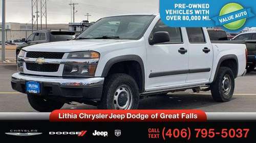 2007 Chevrolet Colorado 4WD Crew Cab 126 0 LT w/1LT for sale in Great Falls, MT